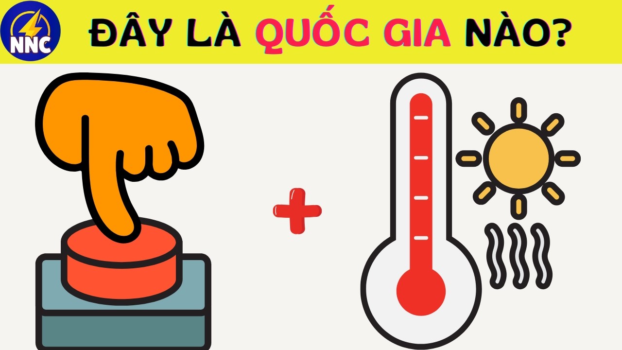 Đuổi Hình Bắt Chữ 🌍 Đây Là Quốc Gia Nào? | 25 Câu – 10 Giây | Nhanh Như Chớp