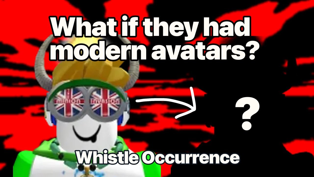 What I think Whistle Occurrence characters would look like if they had modern avatars (Concepts)