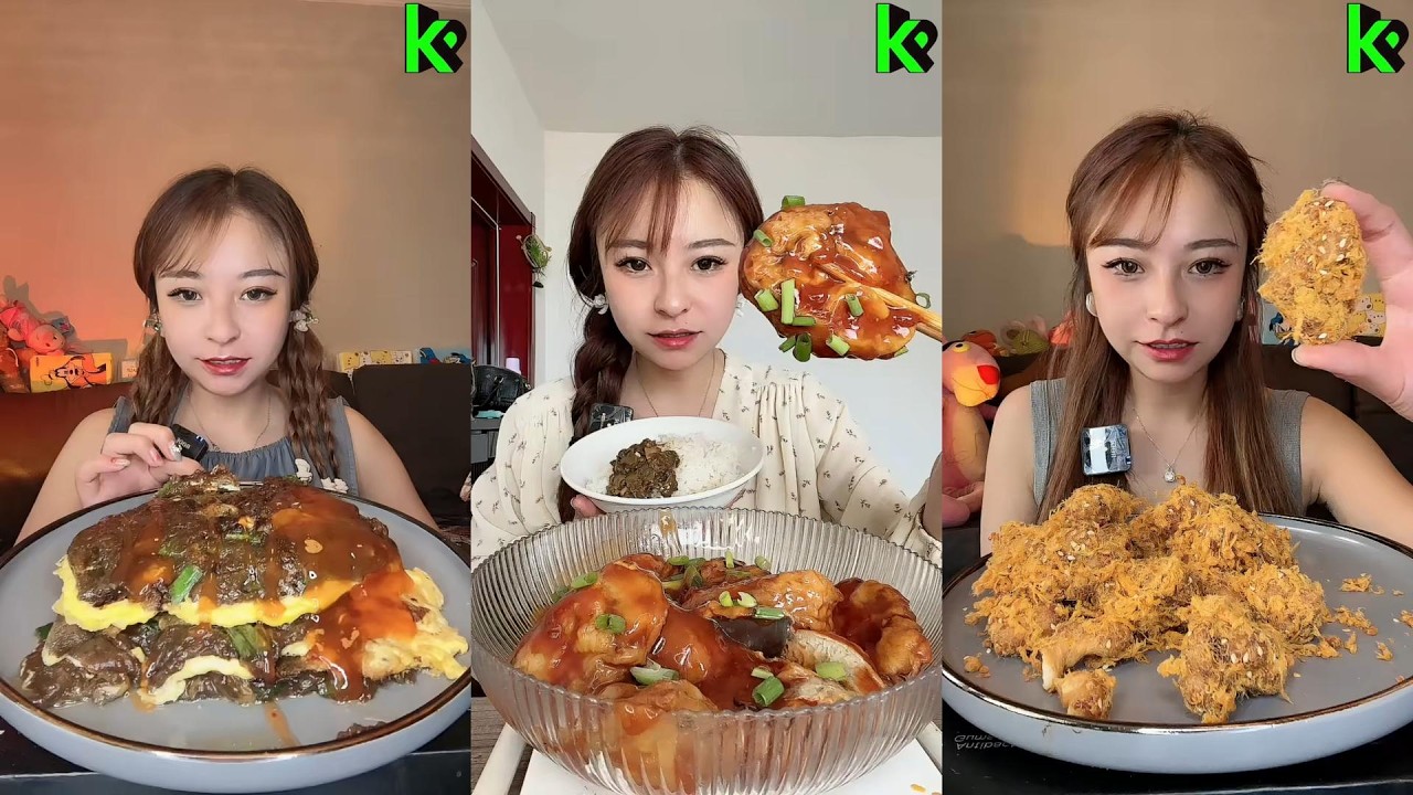 ASMR EATING 2026 - MUKBANG EATING SOUND - FOOD EATING SHOW 2025 - FOOD CHALLENGE - XAIO DAI EAT #069