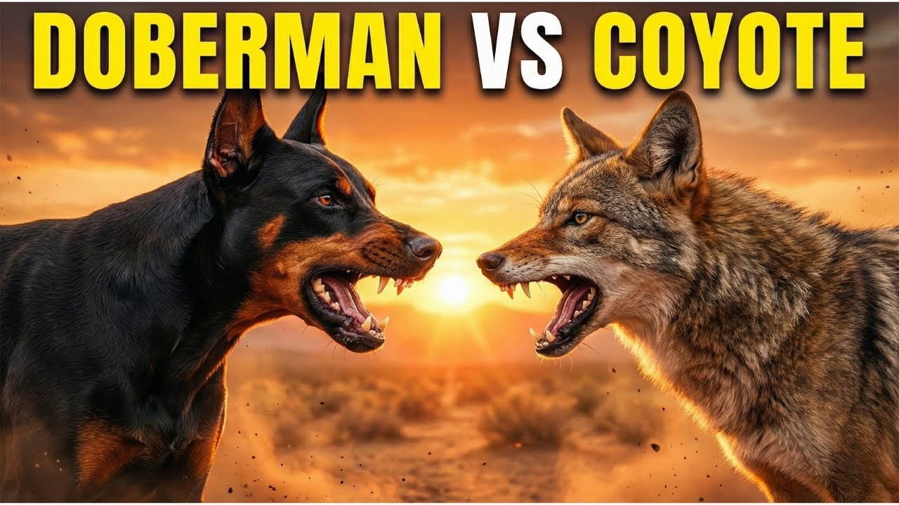 Doberman vs Coyote – La Velocità contro l'Astuzia