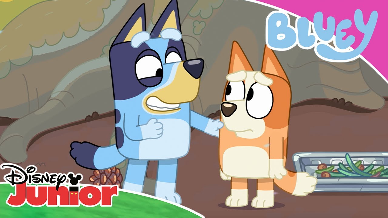 🔍Bluey Spy Game | Bluey | Disney Kids