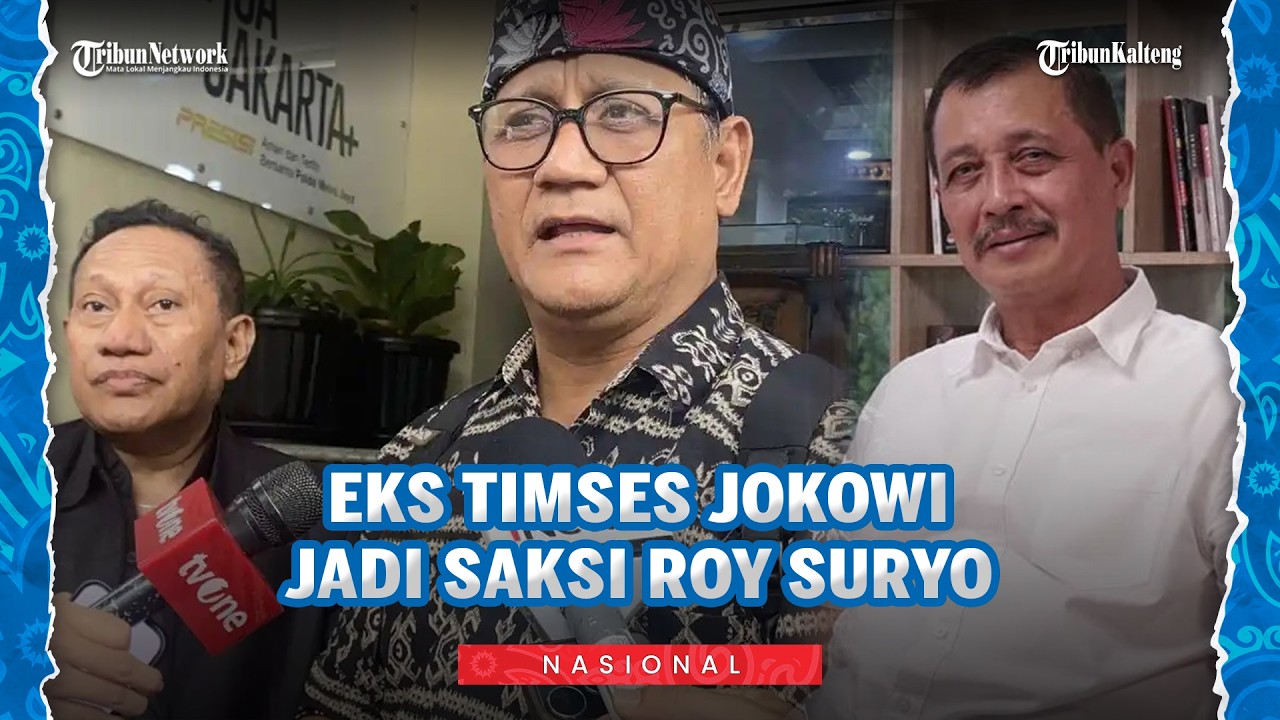 Bela Roy Suryo, Mantan Timses Jokowi & Eks Wakapolri Jadi Saksi Ahli Meringankan Dugaan Ijazah Palsu