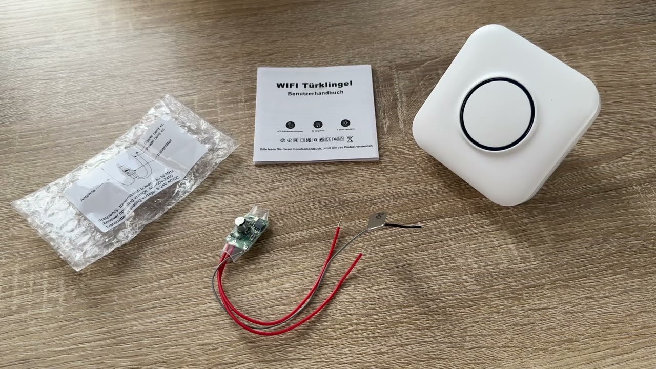 BITIWEND Funksignal Weiterleitung WLAN Funk Erweiterung Set Türklingel und Gong Unboxing & Anleitung