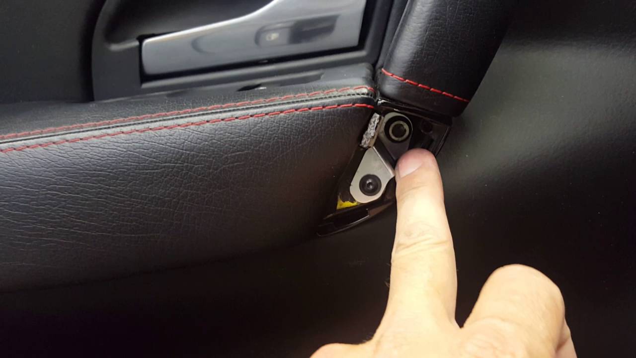 2011 maserati granturismo GTS door panel removal