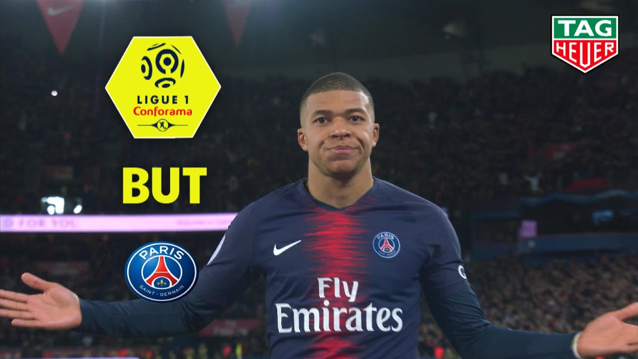 But Kylian MBAPPE (45' +2) / Paris Saint-Germain - Olympique de Marseille (3-1)  (PARIS-OM)/ 2018-19