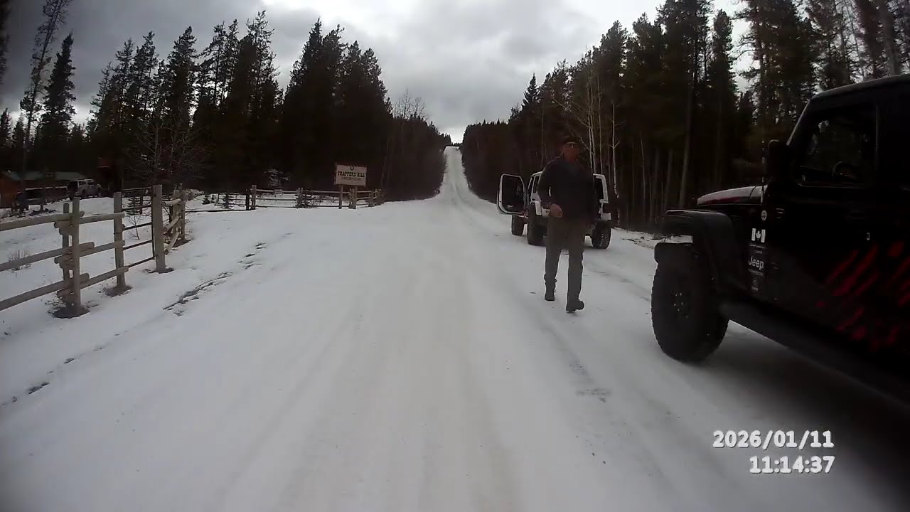 A trip into the water shed in the Ghost area to see the frozen falls.