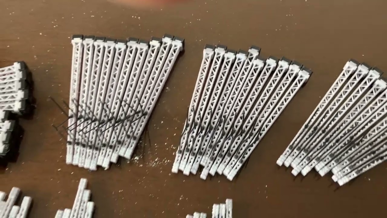 Projekt Masten ( H0 Oberleitungsmast )aus dem 3D Drucker