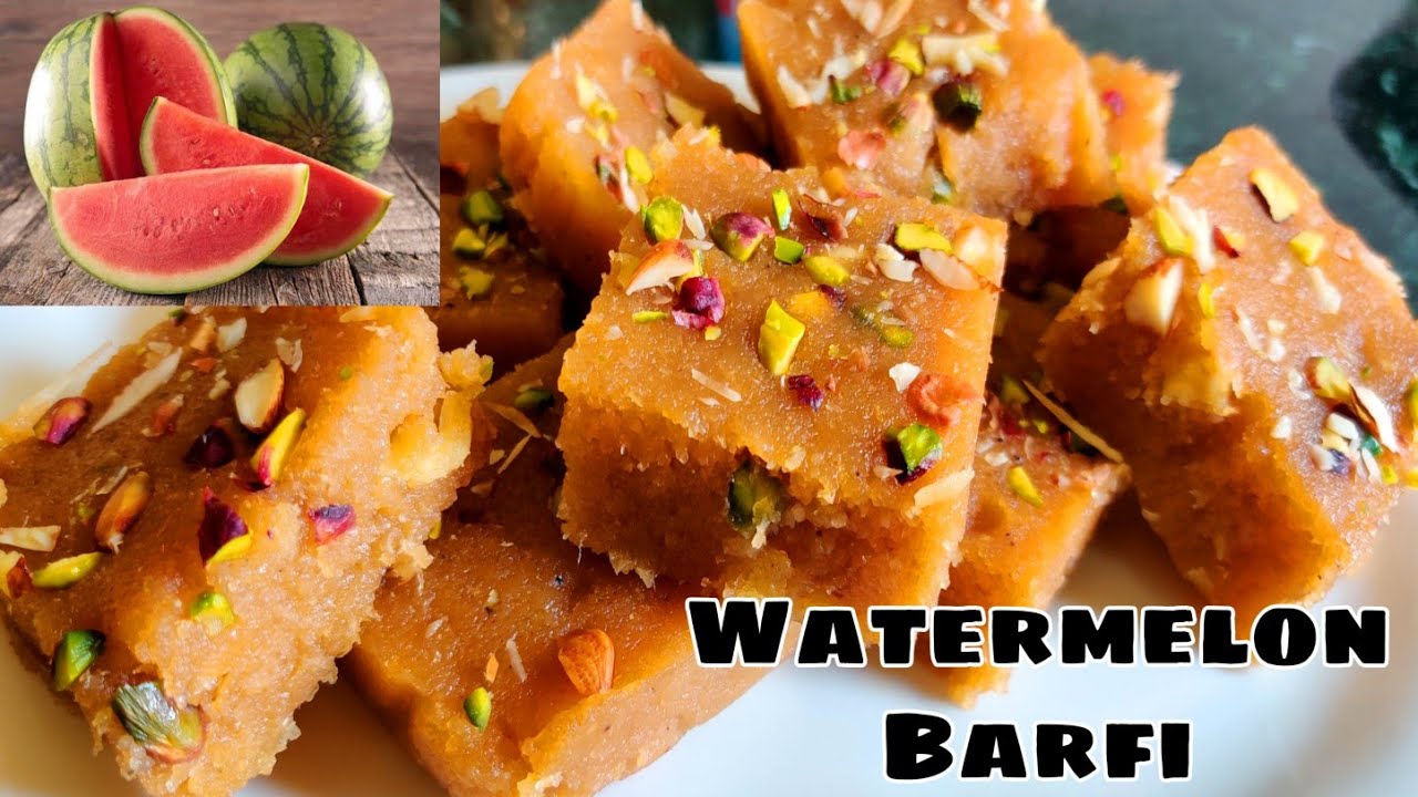 Watermelon Barfi Recipe || Simple Watermelon Recipe || Lockdown Recipe ||@CookfoodParadise