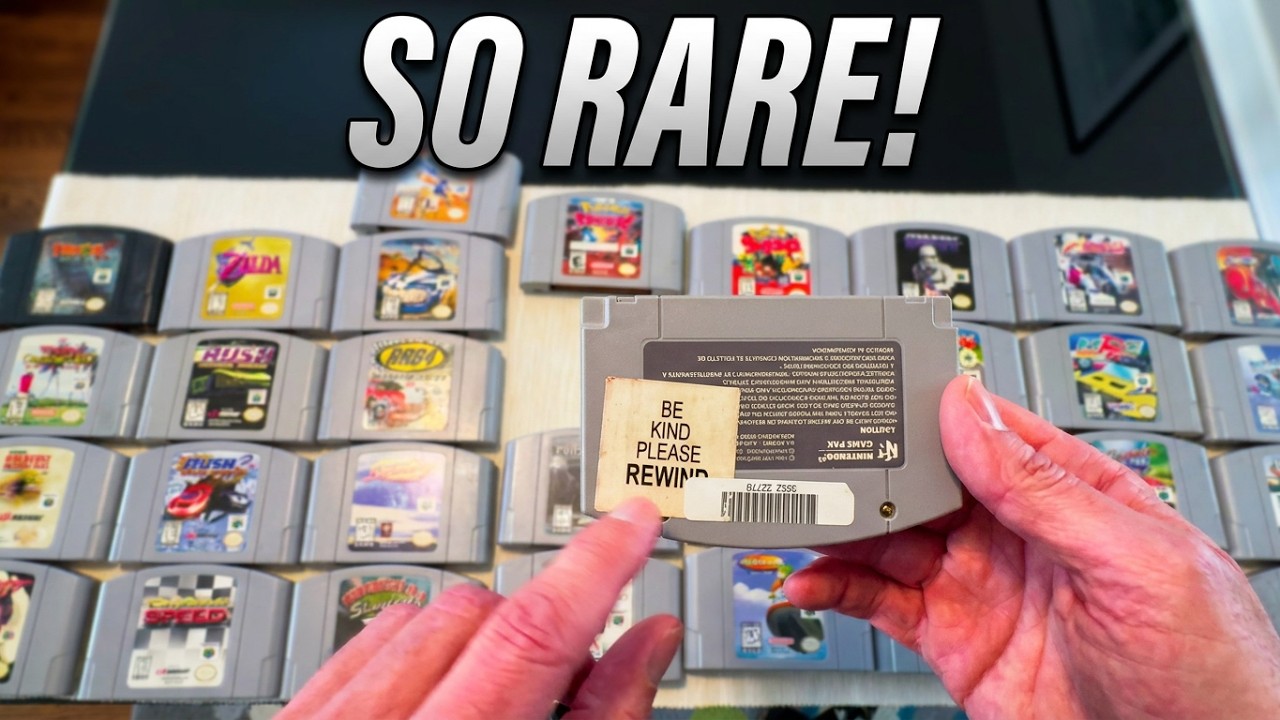 Nintendo 64 Cartridges – The Forgotten Era of Renting GamesRecording