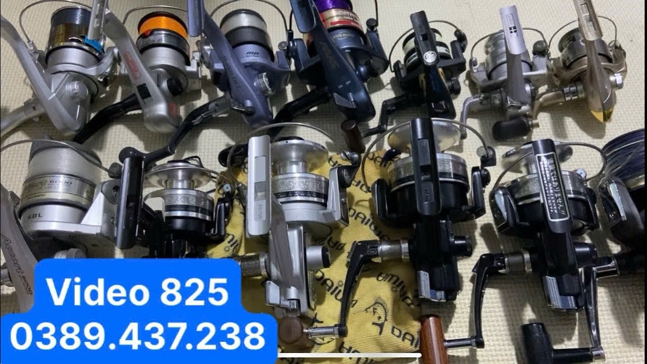 Máy câu Nhật bãi :máy câu daiwa size lớn câu biển ( Video 825 ) ngày 25/1 zalo.0389.437.238