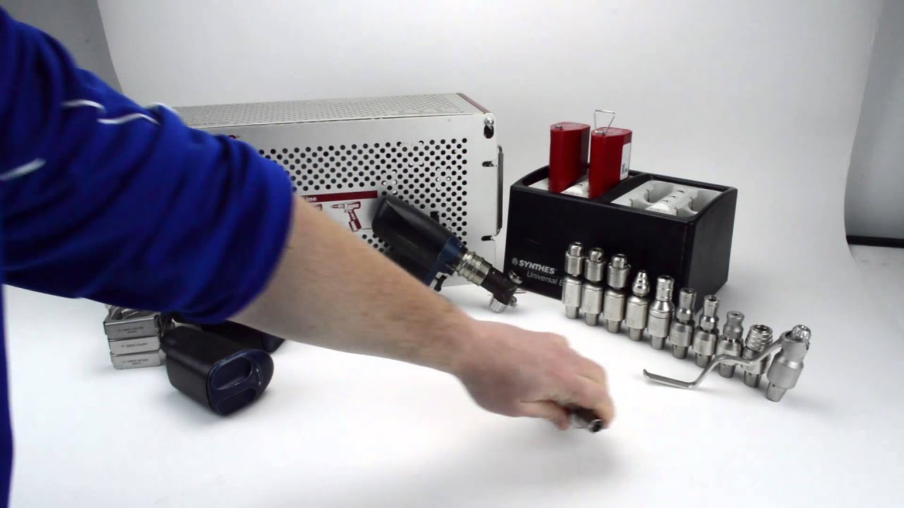 Synthes Power Line Drill and Osc Complete Set