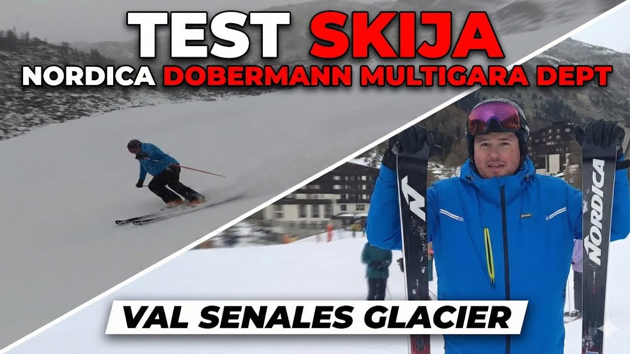 Into the storm with brand new Nordica Dobermann Multigara DEPT 2026/27 - my fifth day in Val Senales