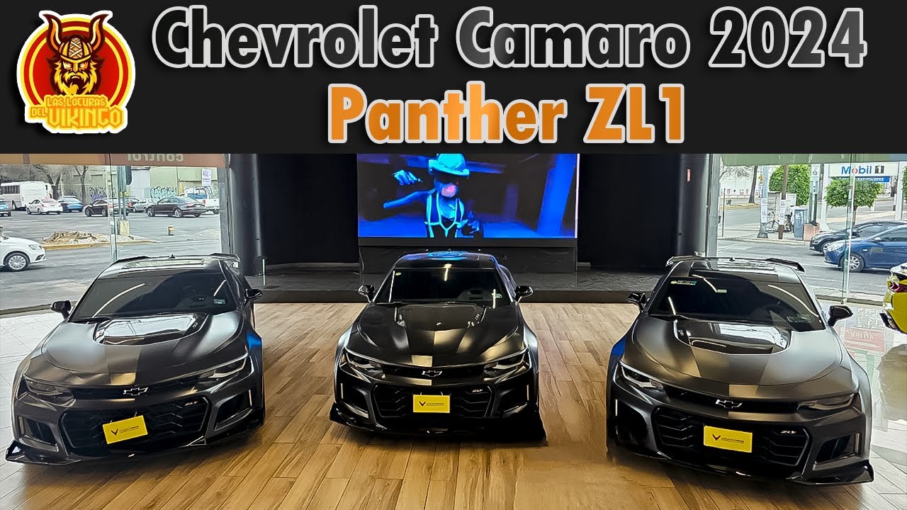 ¡Camaro Panther ZL1 2024! | 3 de los 20 EXCLUSIVOS Edición Coleccionista que llegó a México 🏎️🔥