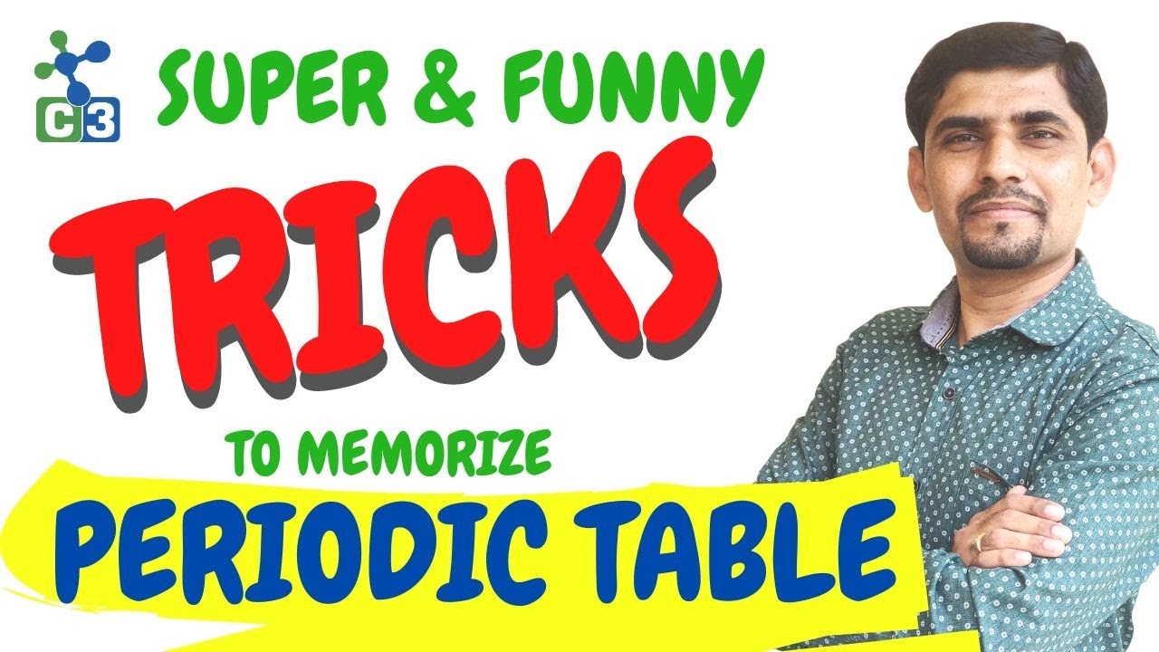#TRICKS TO MEMORIZE PERIODIC TABLE । #MNEMONICS OF PERIODIC TABLE