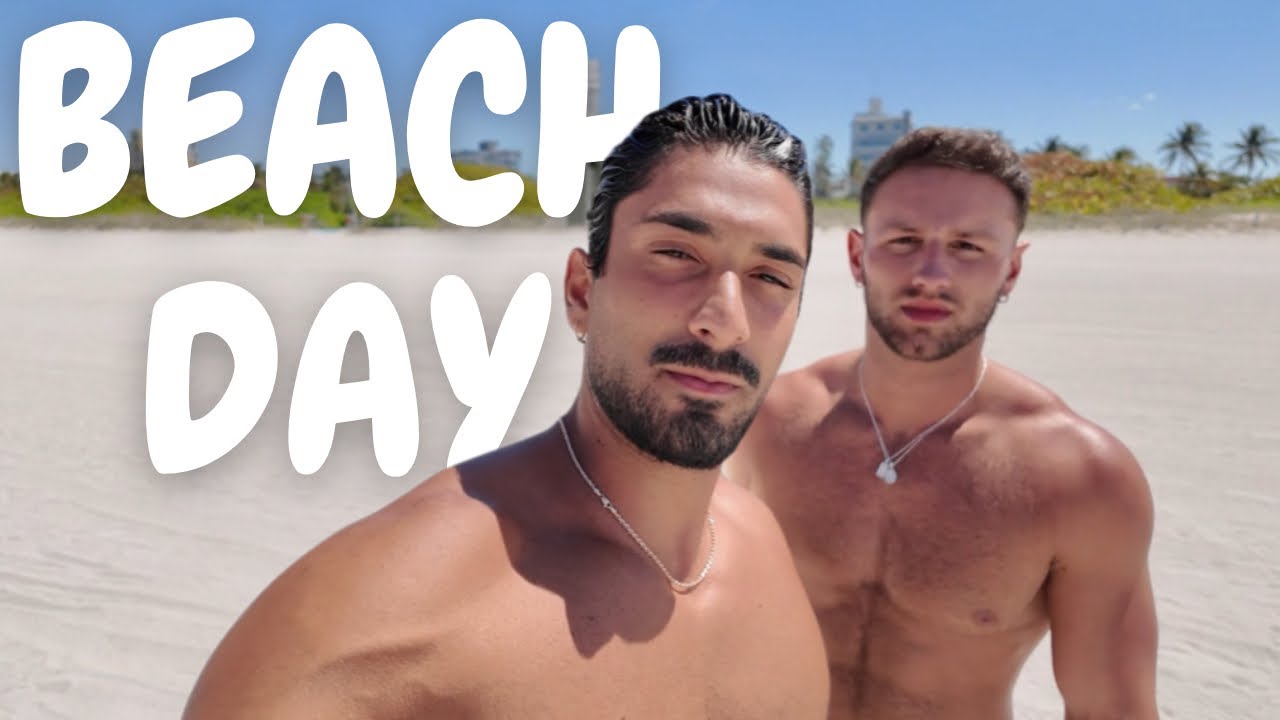 Beach day with the boys!!