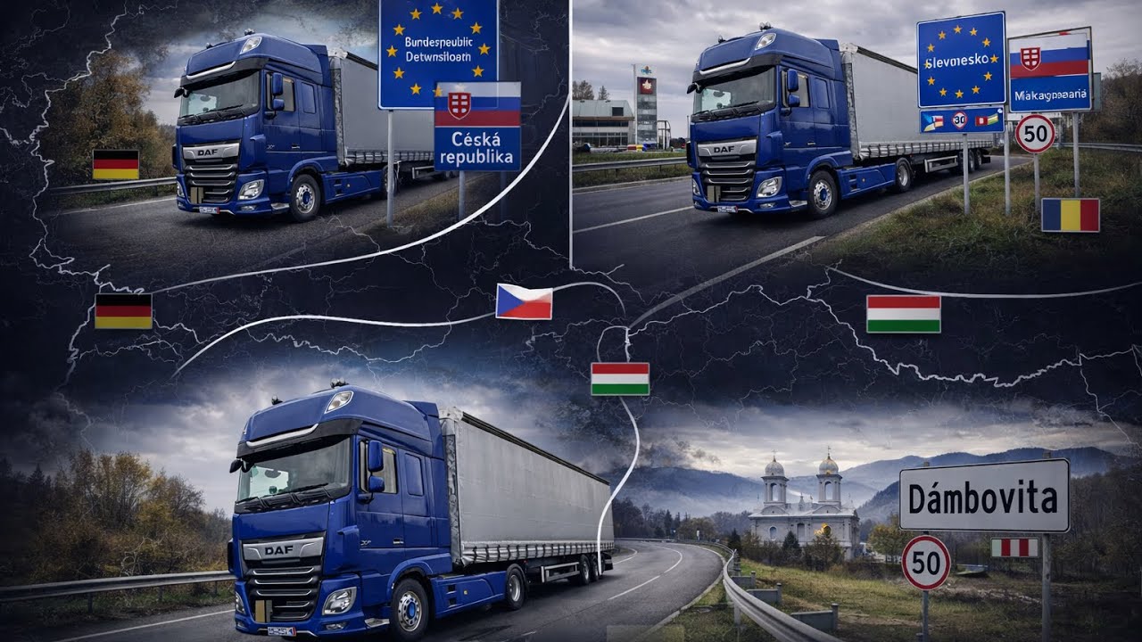 PRIMA MEA EXPERENTA INTERNATIONALA!! GERMANIA-CEHIA-SLOVACIA-UNGARIA-ROMANIA VIDEO COMPLET