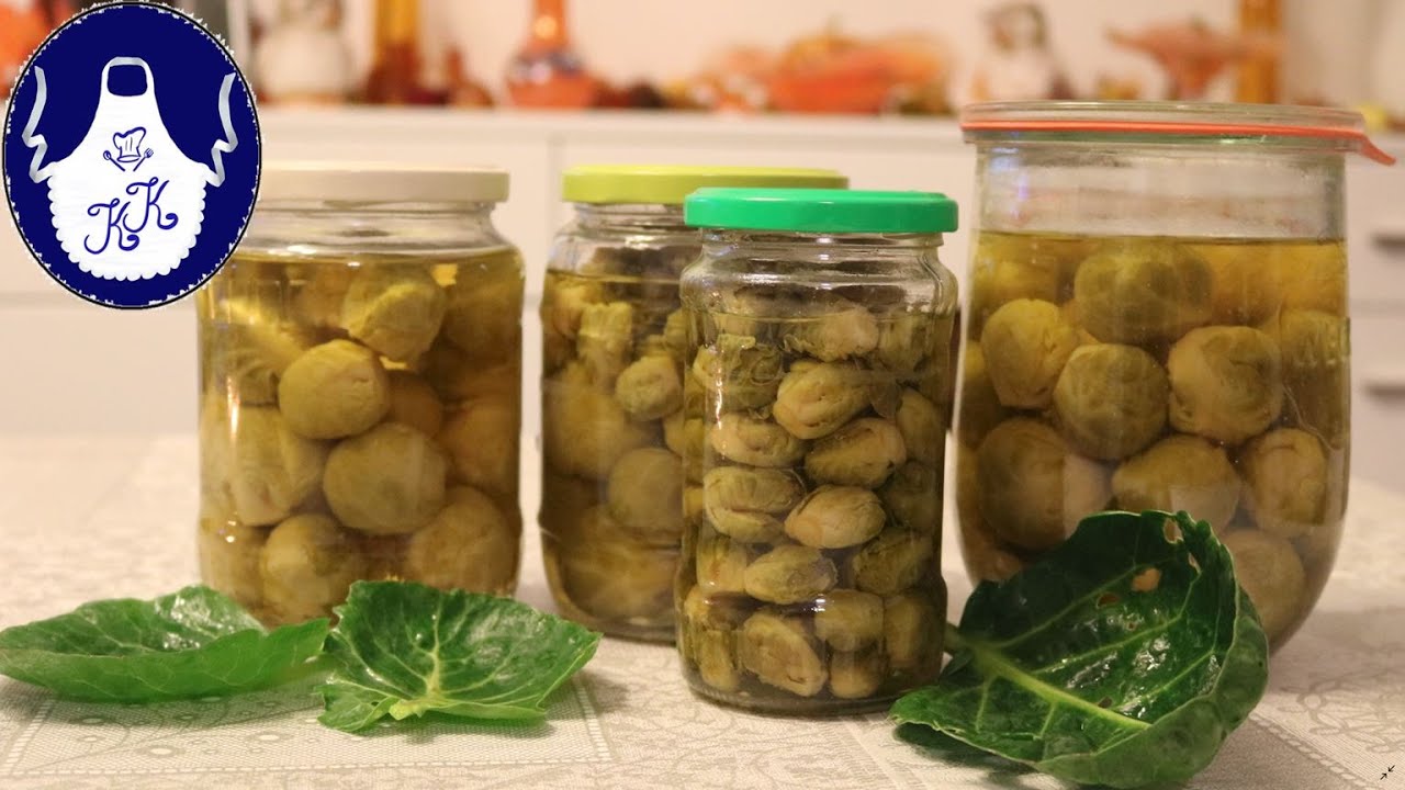 Rosenkohl selber einkochen, total einfach / Selbstversorger Rezept