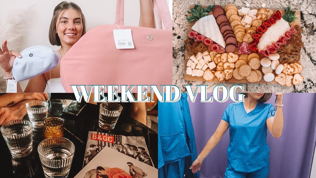 DAYS IN MY LIFE | buying scrubs for work, my new work bag, Denver date night, Easter Sunday, & more!