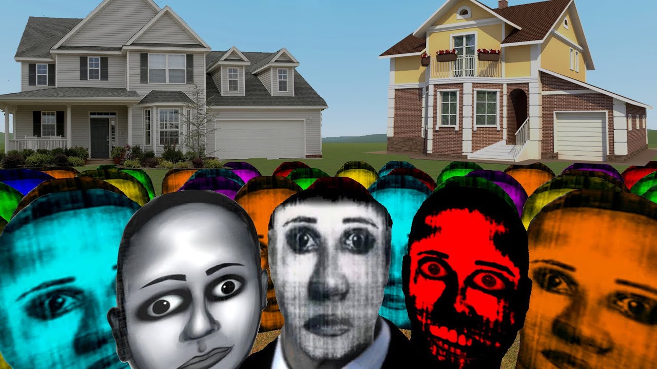 Selene Delgado Family Vs Houses In Garry's Mod! (Park 59)