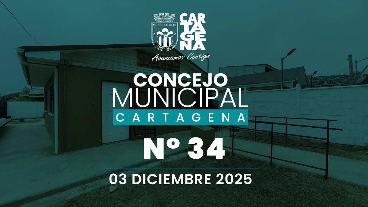 Concejo Municipal Sesión Ordinaria Nº34, 03 de diciembre 2025