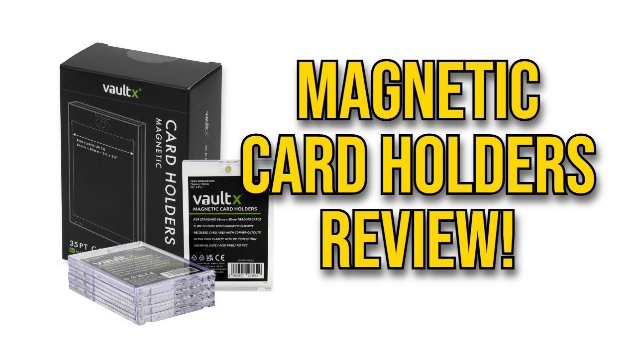 Vault X Magnetic Card Holders Unboxing, Test & Review