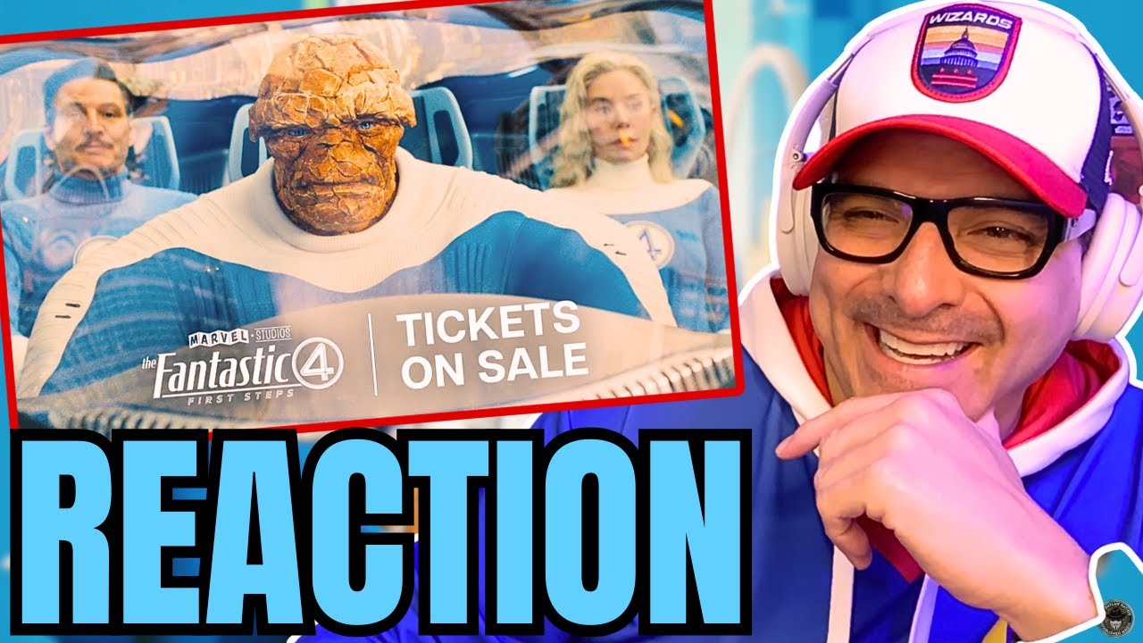 THE FANTASTIC FOUR New Trailer REACTION! | Marvel Studios | Disney
