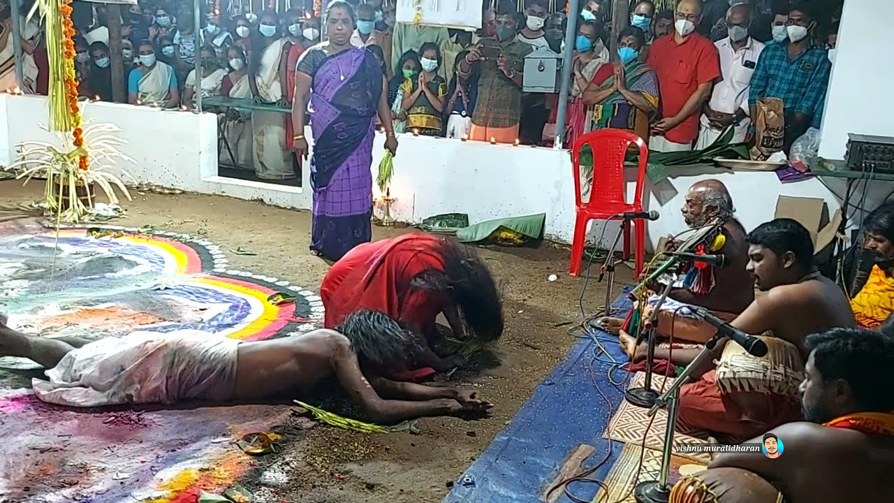 (കളംപാട്ട് ഭാഗം-5) നാഗക്കളം തുള്ളൽ |ആനന്ദപുരം മുല്ലവളപ്പിൽ നാഗദേവതാ സന്നിധി.