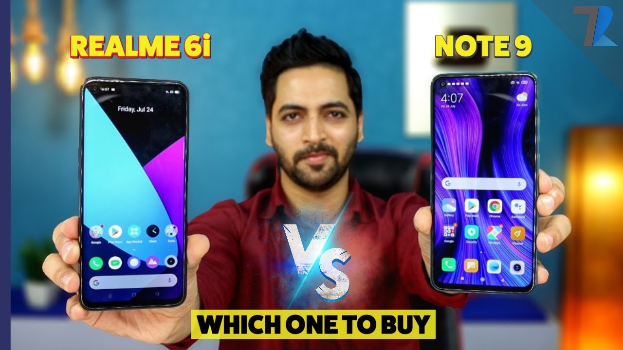Realme 6i vs Redmi Note 9💪 - Full Comparison🔥 | Display,Camera,Performance,Battery & More🤷‍♂️