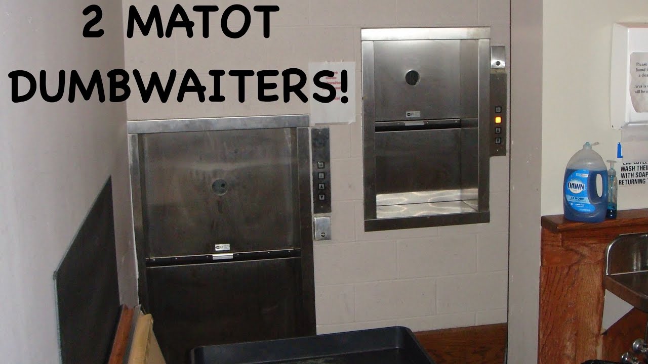 TWO Matot Dumbwaiter Elevators at the Jefferson Center in Roanoke, VA
