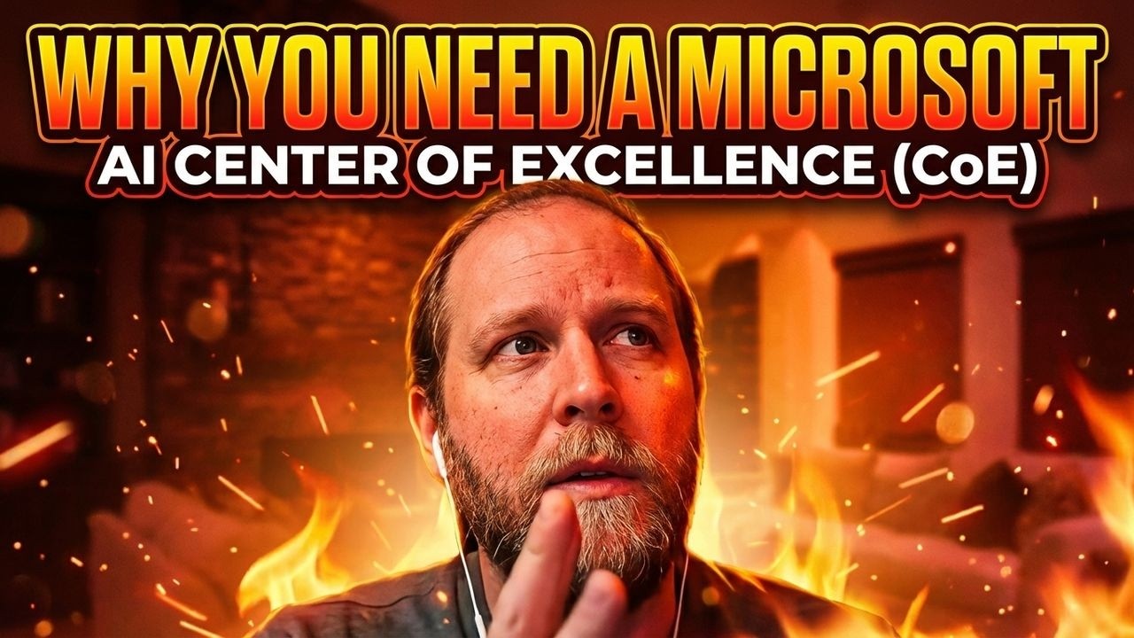 Why Every Organisation Now Needs a Microsoft AI Center of Excellence by Marcel Broschk [m365con.net]