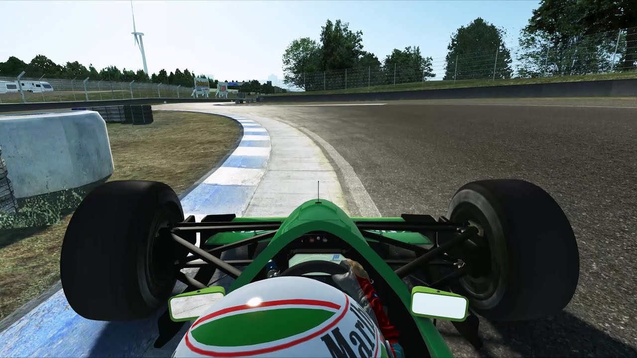 [2K] rFactor 2 | Jordan 191 Onboard Laps at Blackwood Circuit