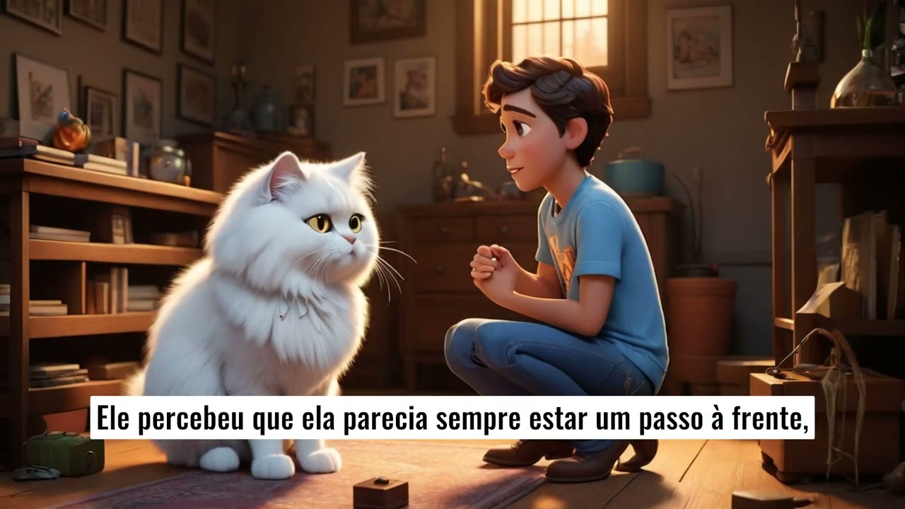 A HISTÓRIA DA GATA PERSA LUNA
