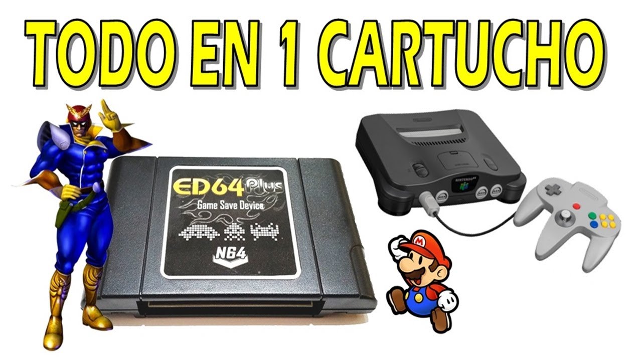ED64 plus - Review del cartucho pirata de N64 (Todo el catálogo de N64 en la SD)