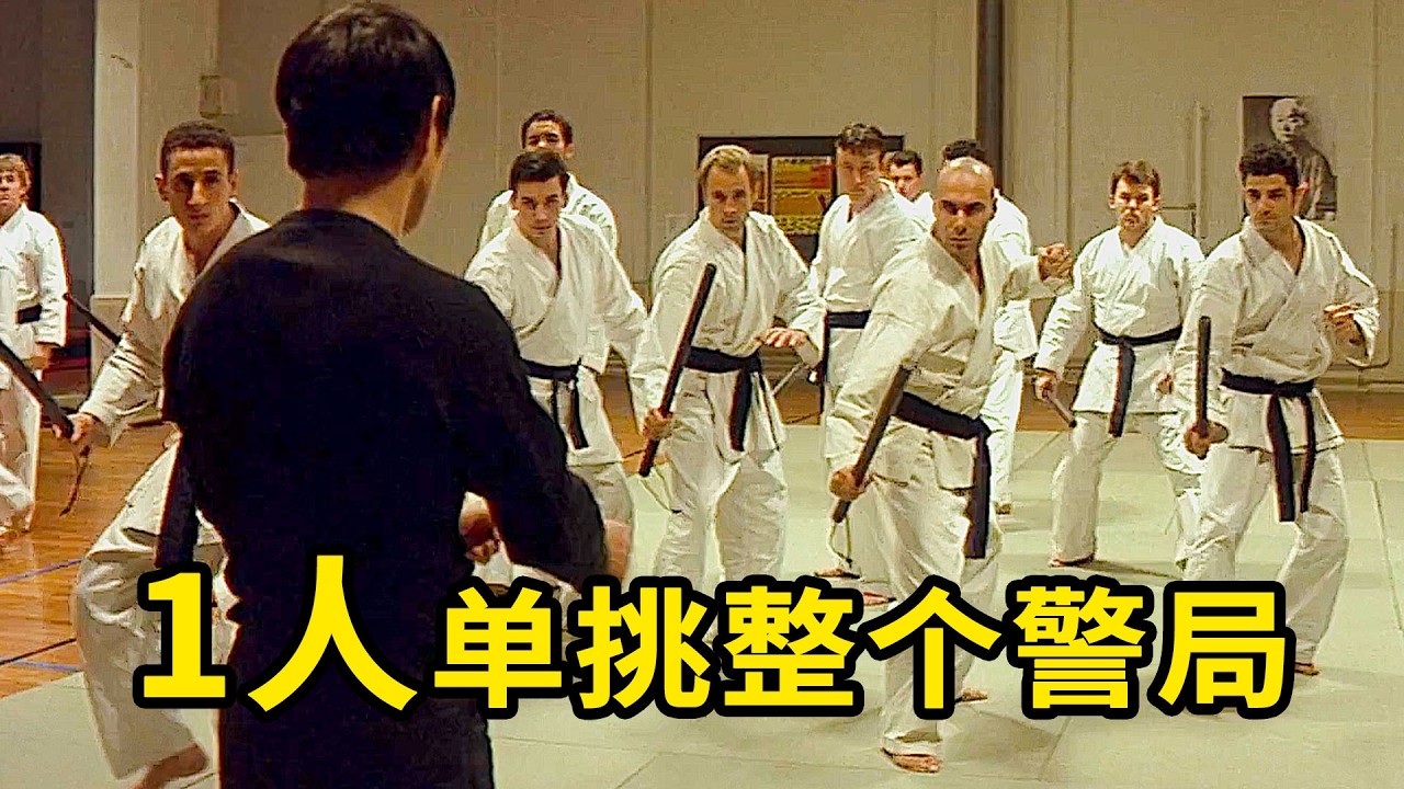 中国特工团灭法国黑帮，功夫皇帝不白叫，李连杰好莱坞巅峰之作！