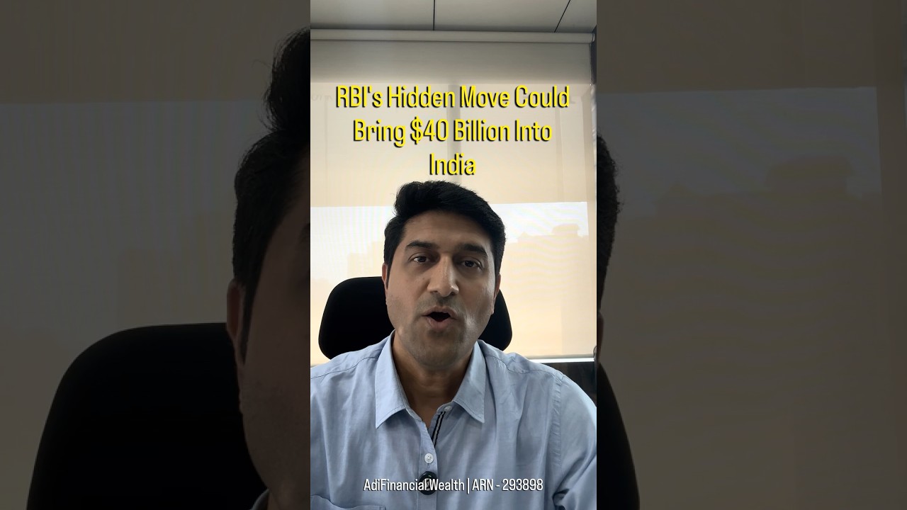 RBI&rsquo;s Hidden Move could bring $40 Billion into India! #forexreserves #fxrisk #carahuljain #economy