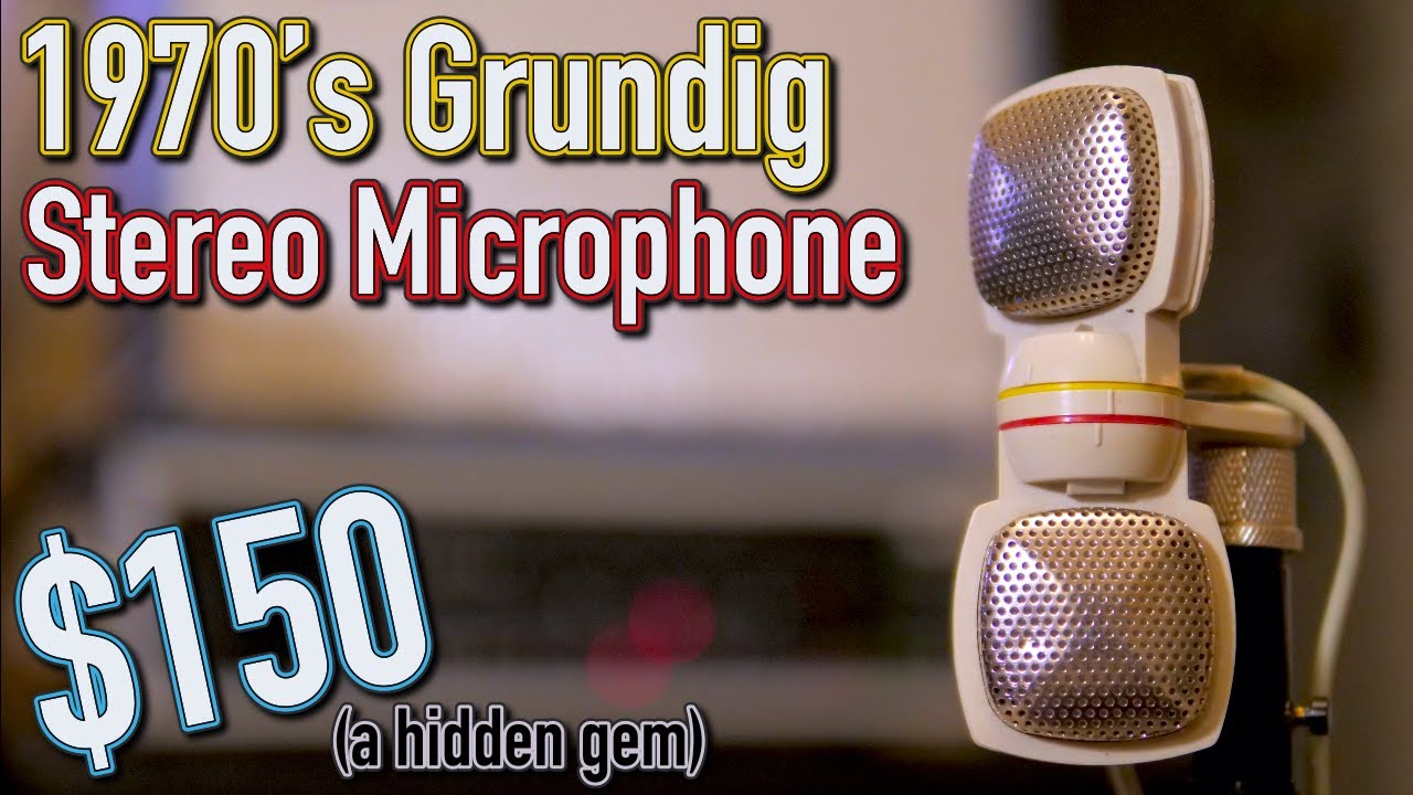 Killer Vintage Sennheiser Mic Capsules for CHEAP - Grundig GDSM202