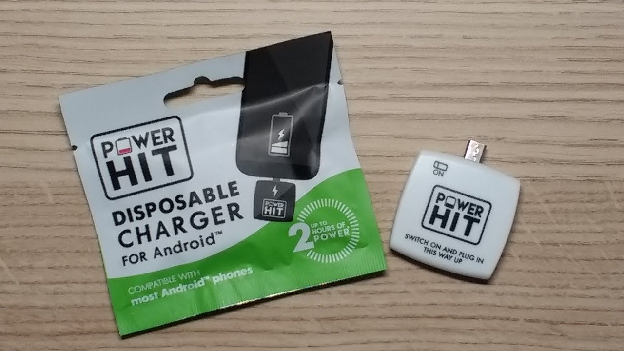 What's inside a Tesco Power Hit disposable phone charger.