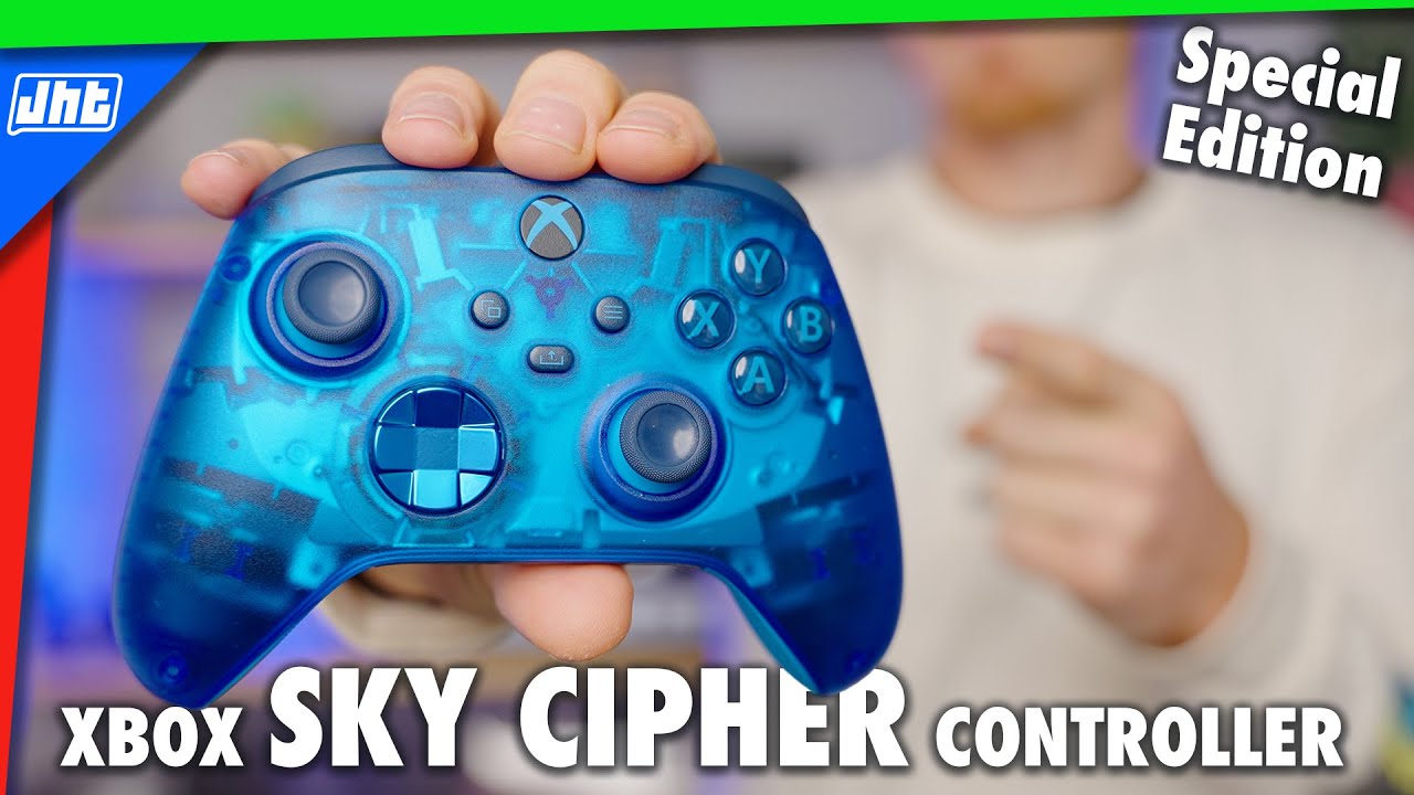 XBOX New SKY CIPHER Special Edition TRANSPARENT Controller | Unboxing + Review | JHT