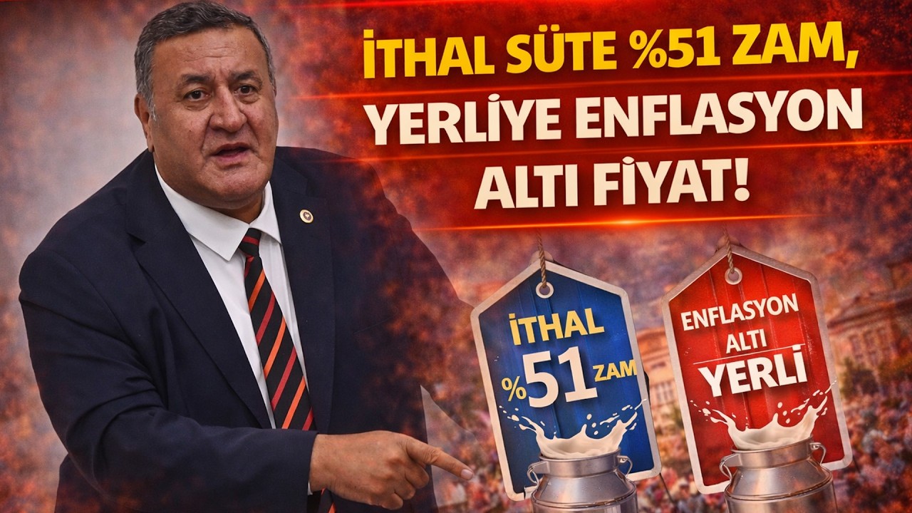 Gürer: Süt İnekleri Kesilirken Süt Tozu İthal Edildi