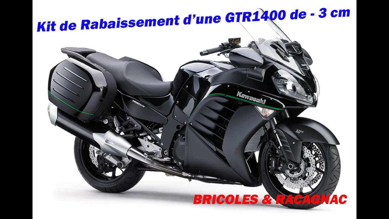 😨 Comment rabaisser une Kawa GTR1400 de -3cm 😨