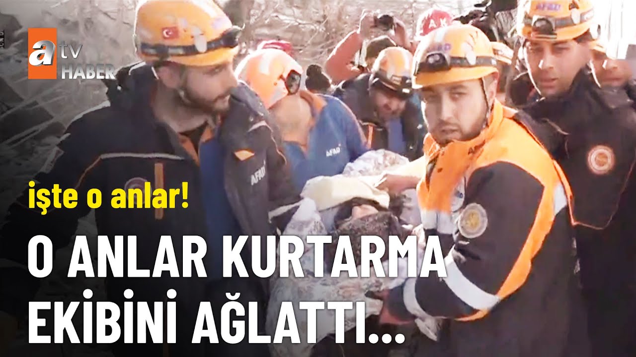 Kahramanmaraş'ta 78  saatte ardı ardına gelen güzel haberler hepimizi mutlu etti - atv Haber 9 Şubat