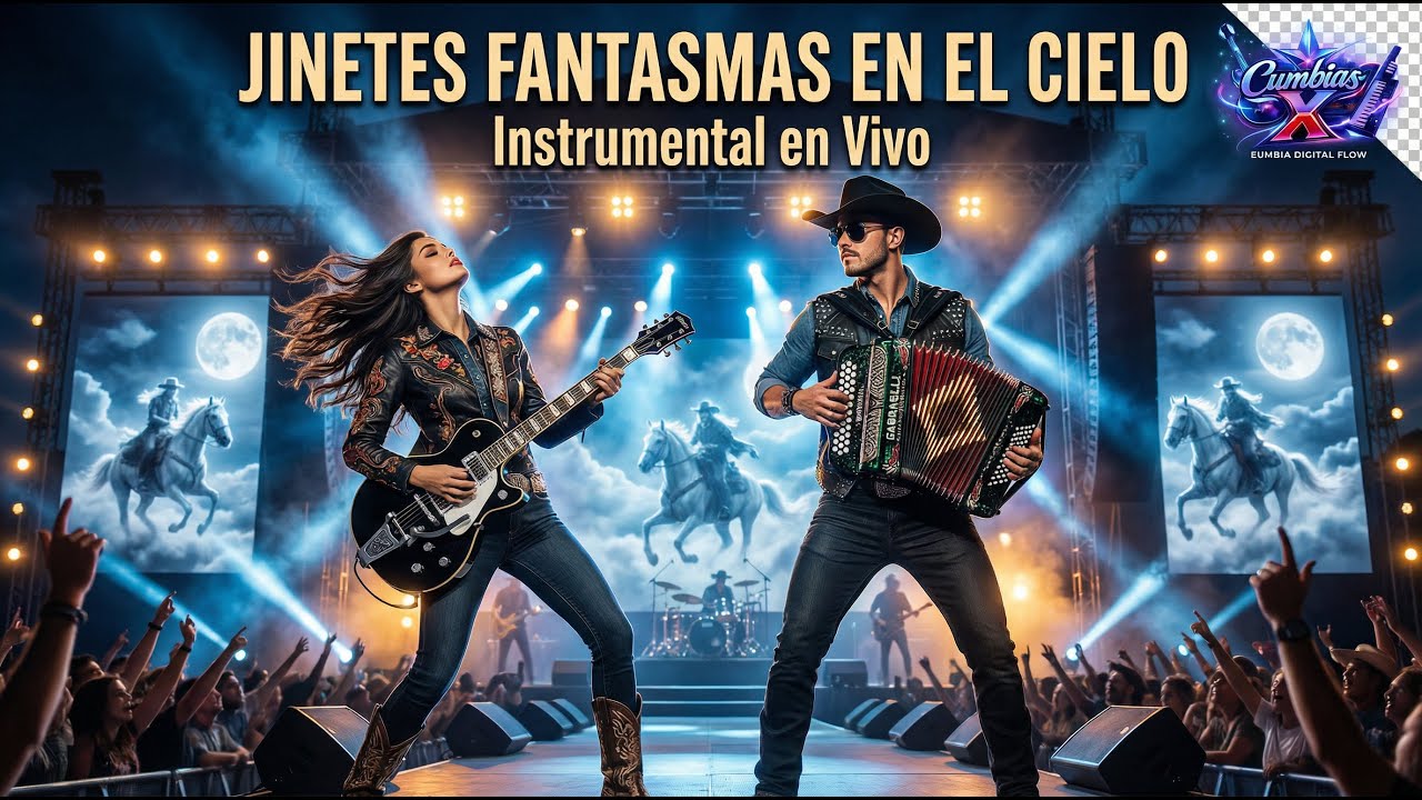 Cumbias X - Jinetes Fantasmas en el cielo Cover v2