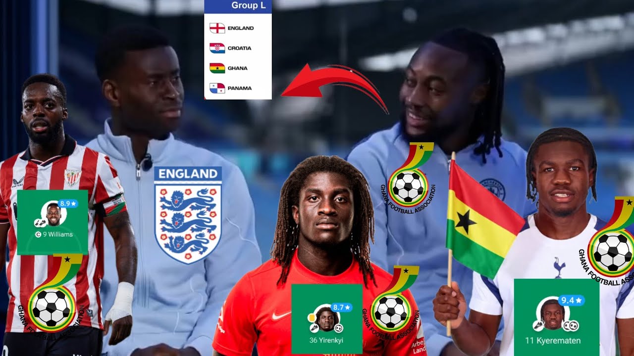 GHANAIAN PLAYERS ON FIRE & SEMENYO & MARC GUEHI SPOKE ABOUT WORLD CUP  🇬🇭🤗🥰💪👍