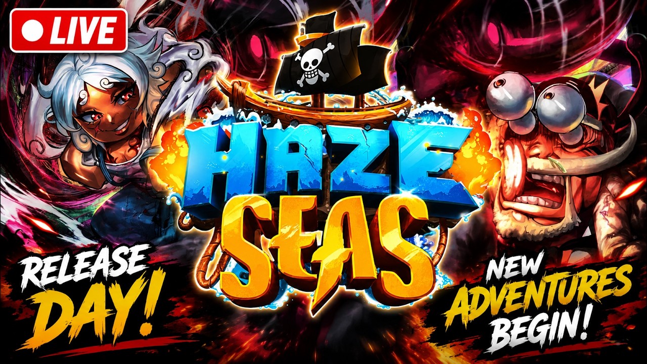 🔴 ПРЯМОЙ ЭФИР | ДЕНЬ РЕЛИЗА HAZE SEAS! 🌊 Начинаем с нуля + исследуем ВСЁ! (Roblox)