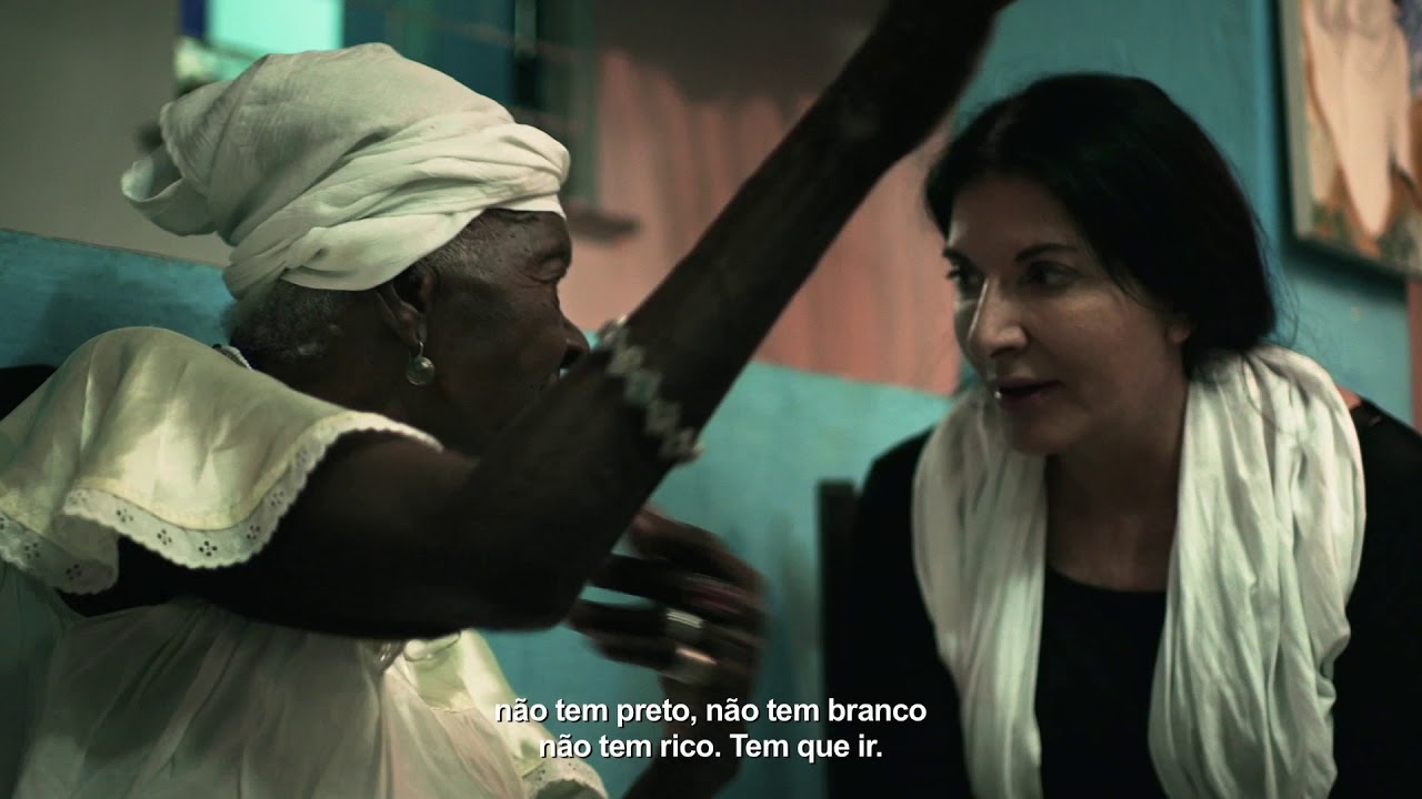 Documentário: Espaço Além - Marina Abramovic e o Brasil