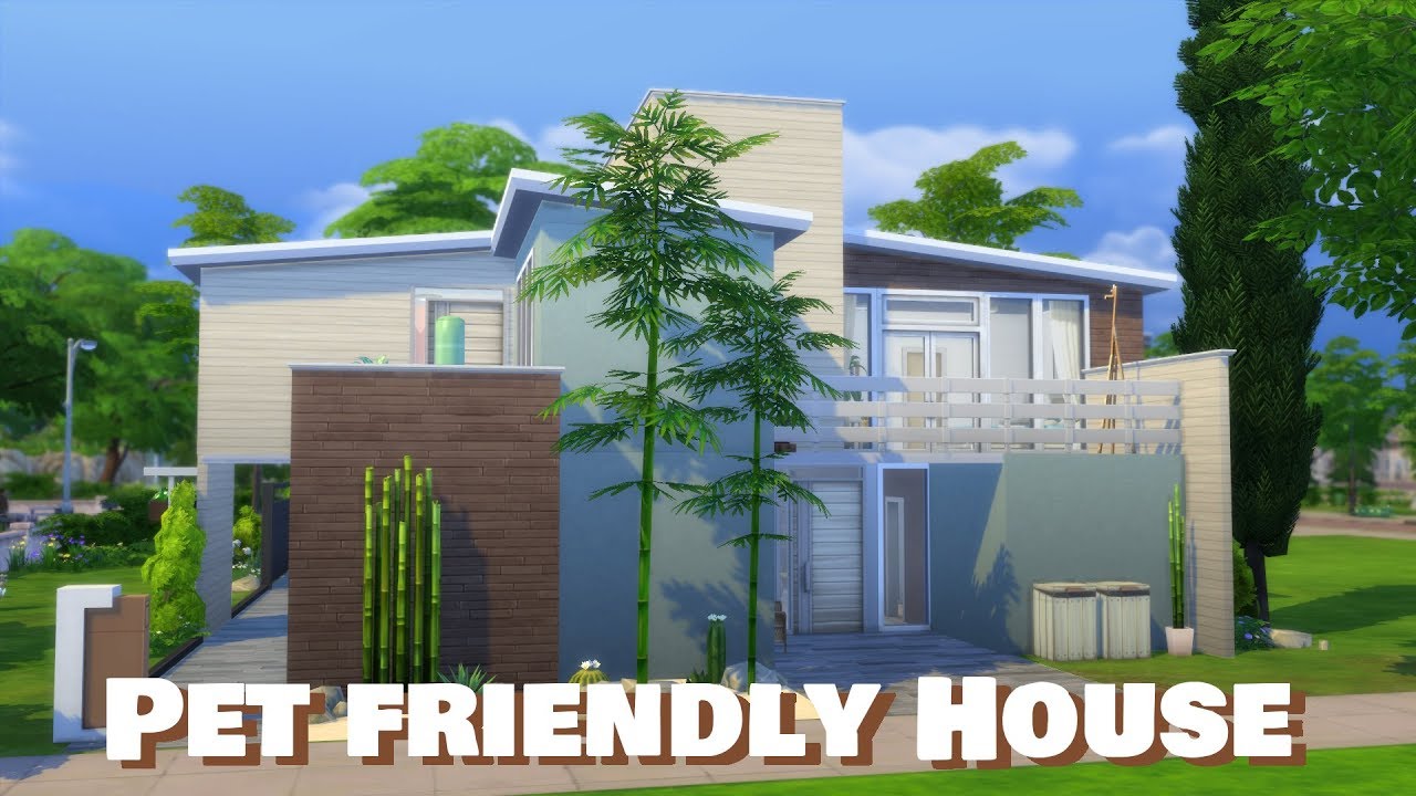 Sims 4 | House Building | Pet Friendly House (Newcrest Townhouses)