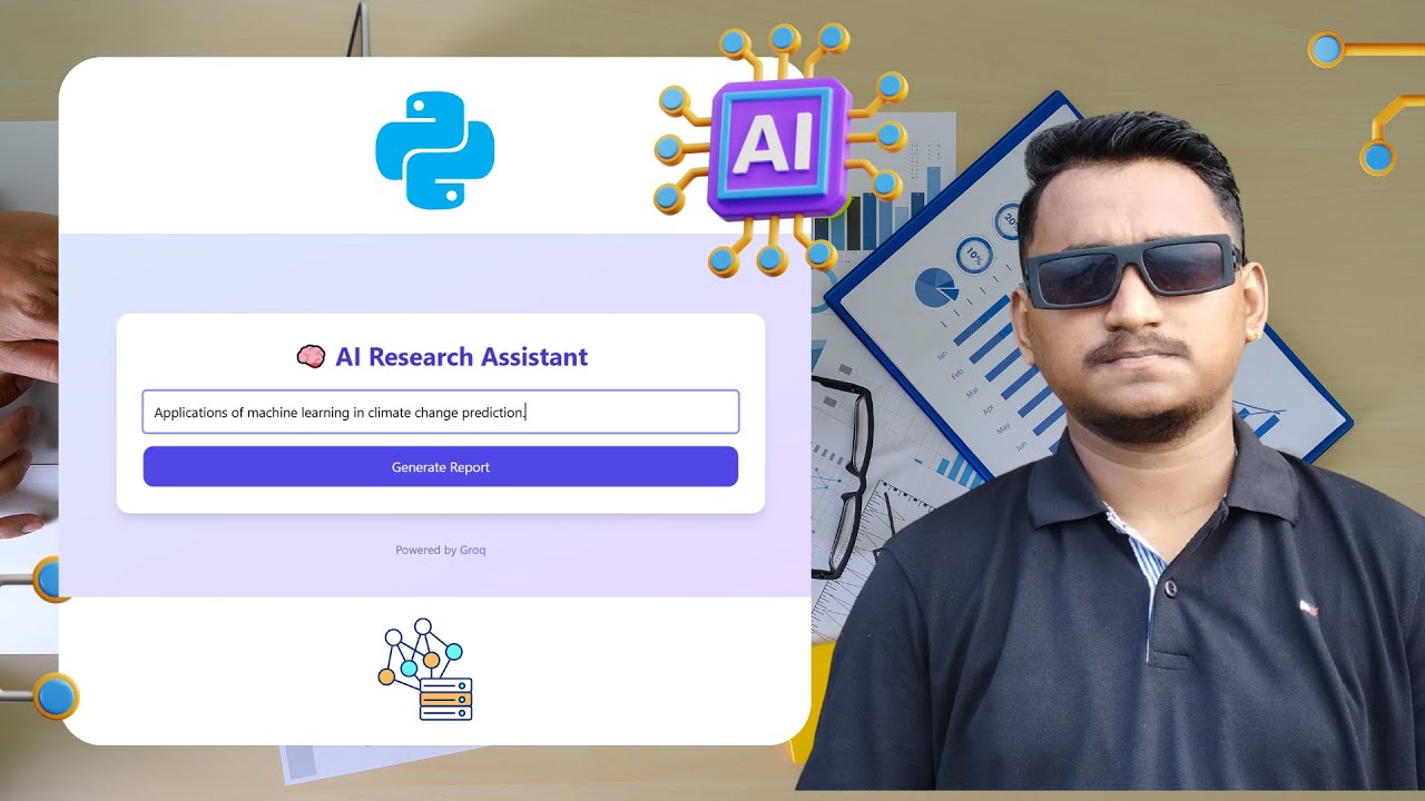 Project 84 : Build an AI Research Assistant with Python + Groq API (Step-by-Step Tutorial)
