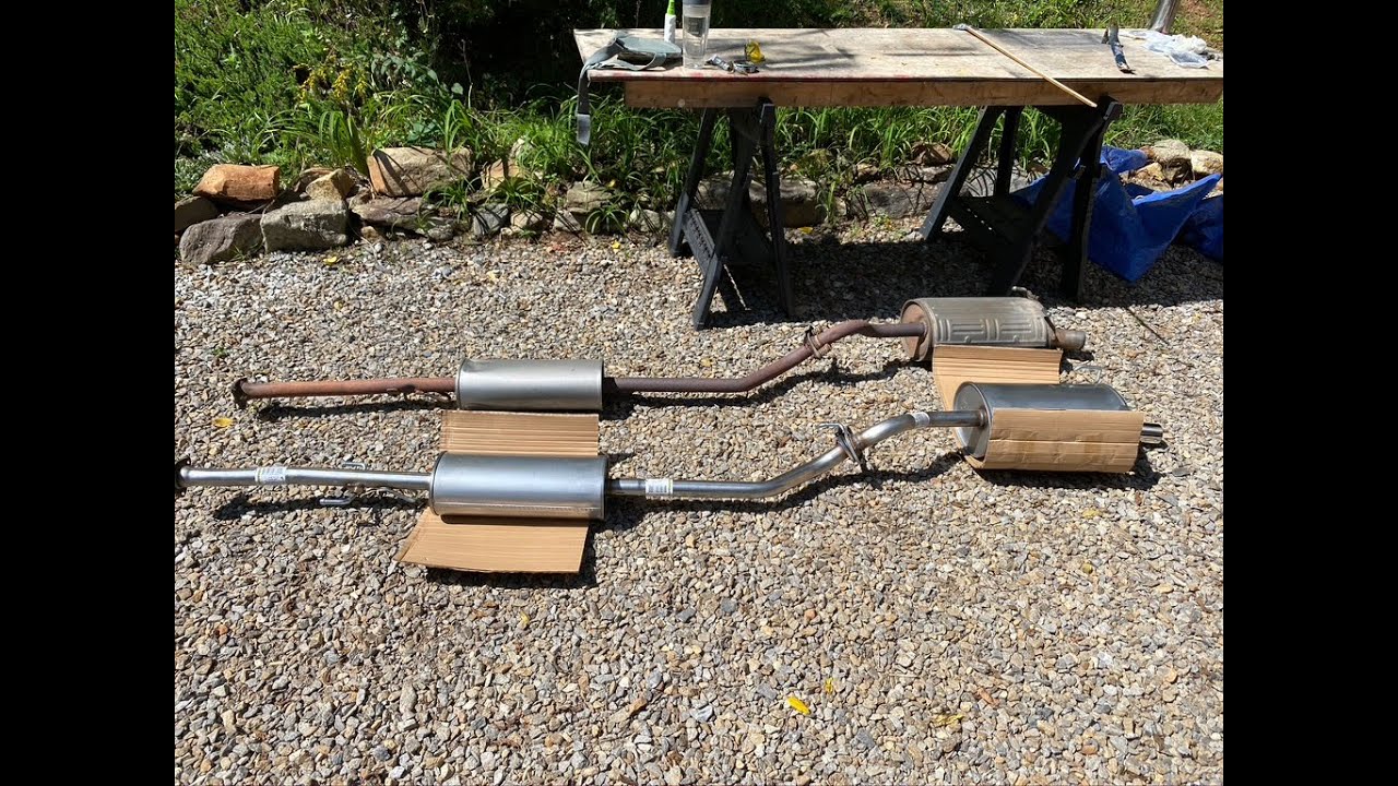 2008 Honda CRV Exhaust Replacement