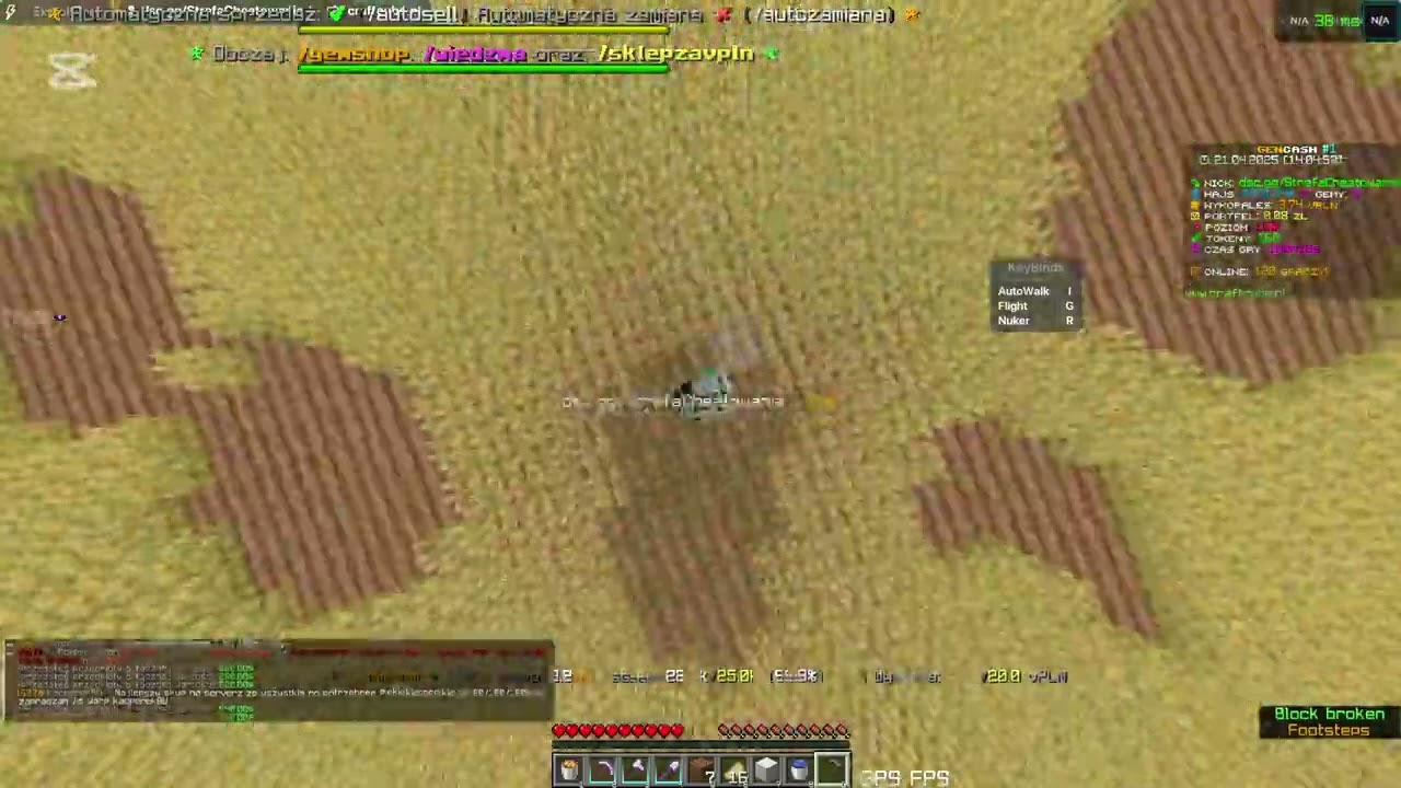 Showcase Config Fly na craftcube gencash