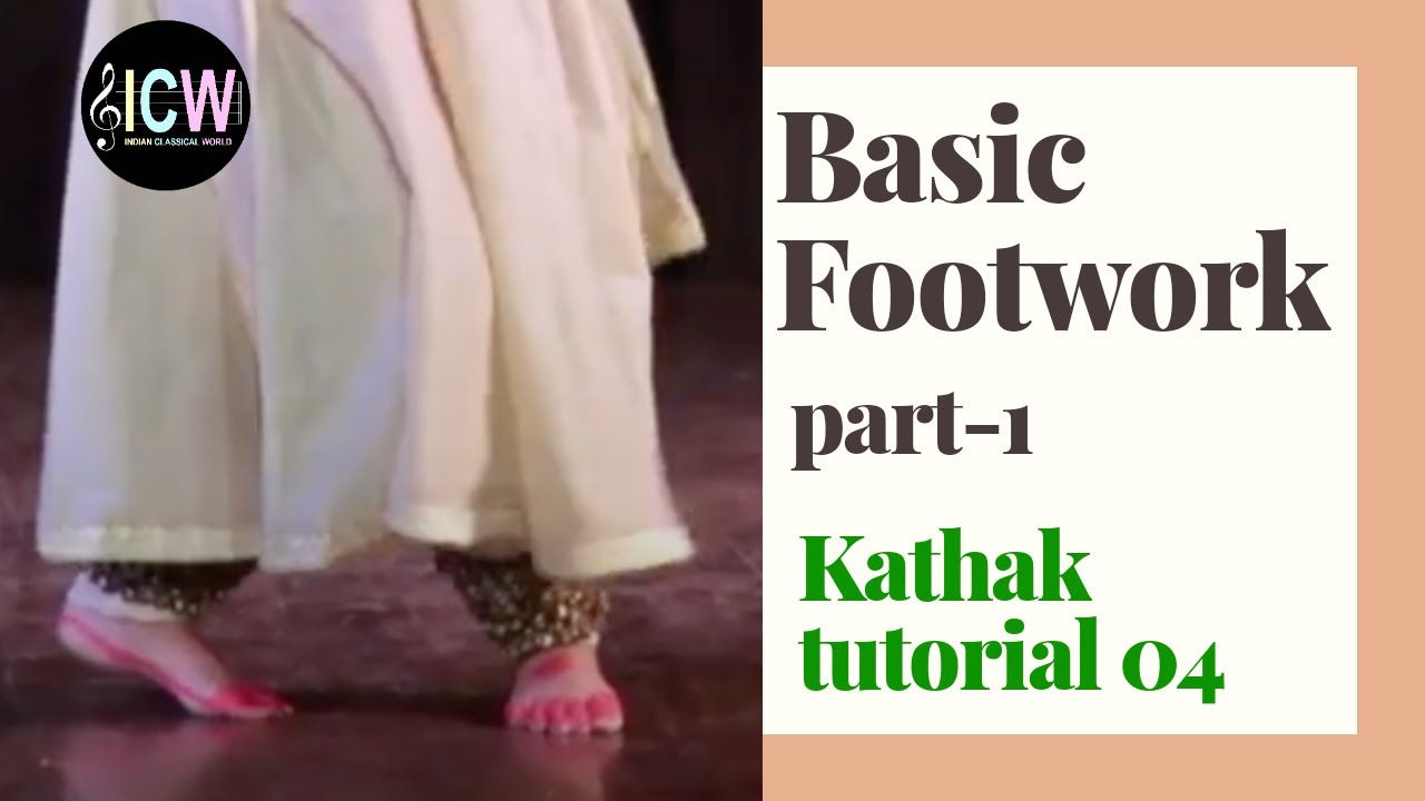 Learn basic Footwork for beginners | #Kathak tutorial 04 | Ms. Anshika Agrawal